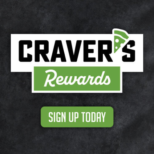 Cravers rewards - Sign up and start earning points on your order