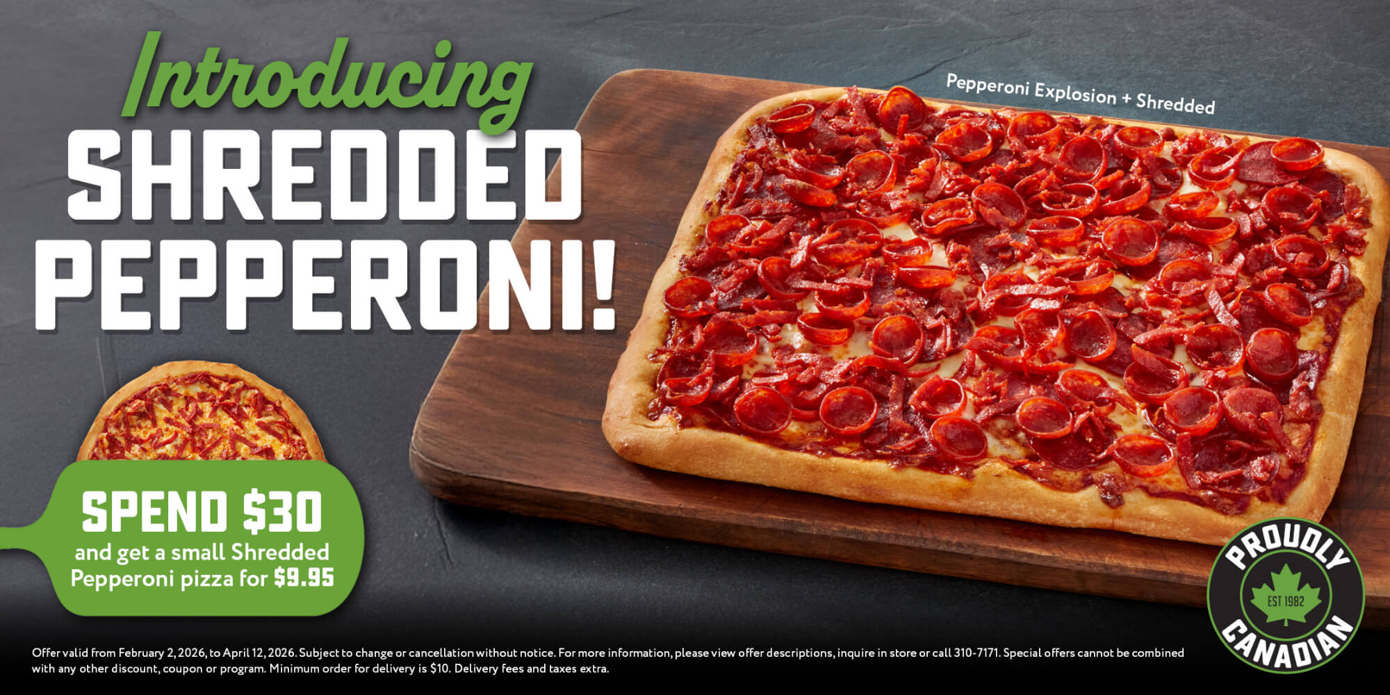Introducing Shredded Pepperoni Pizza!