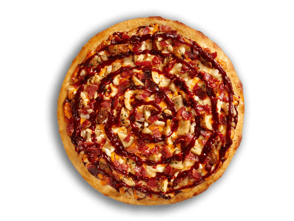 BBQ Bacon Potato Skin Pizza