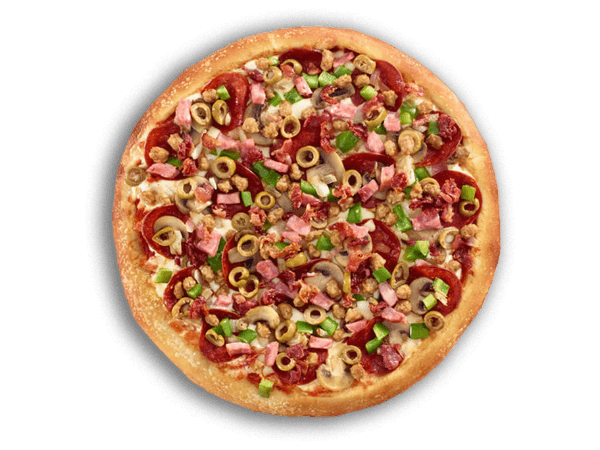 Eight Topper Pizza