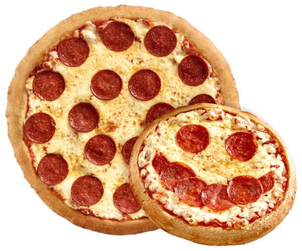Medium Pepperoni & Smiley Pizza